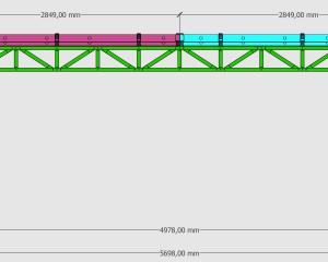 Garagem 3m x 5,7m